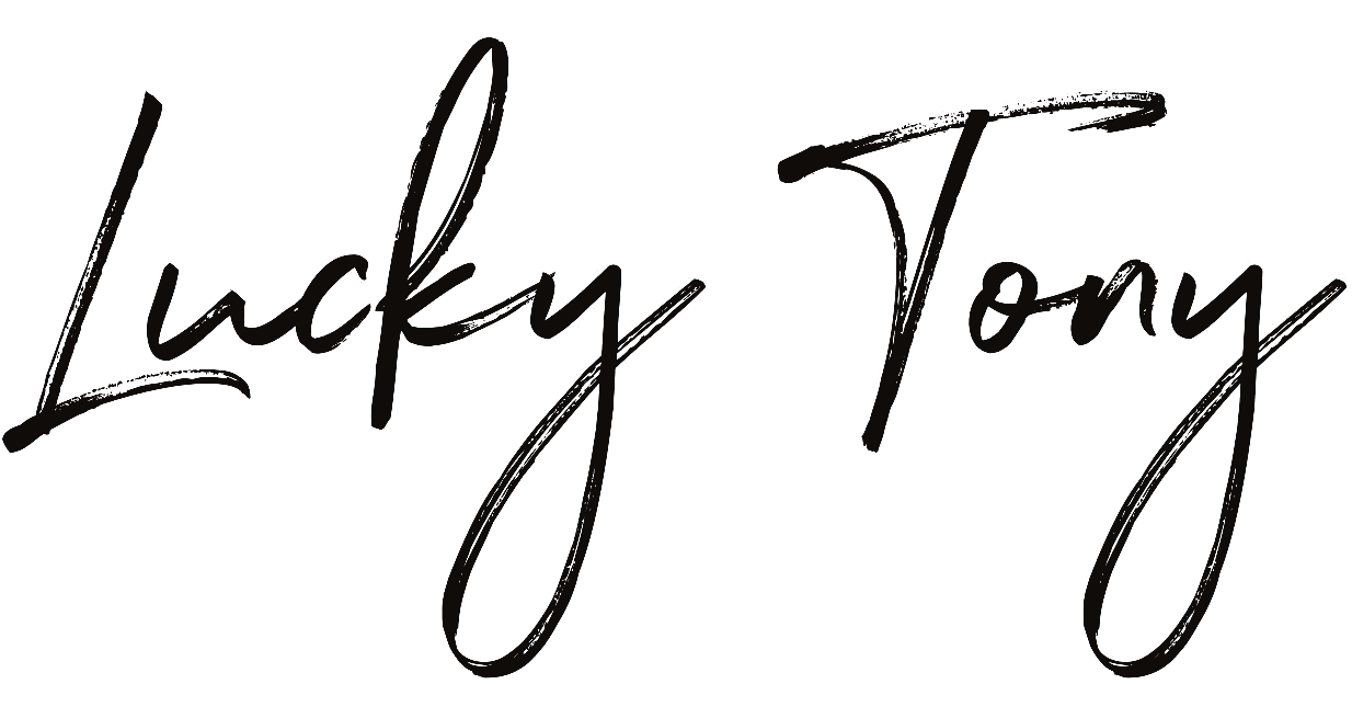 Lucky Tony Logo Black